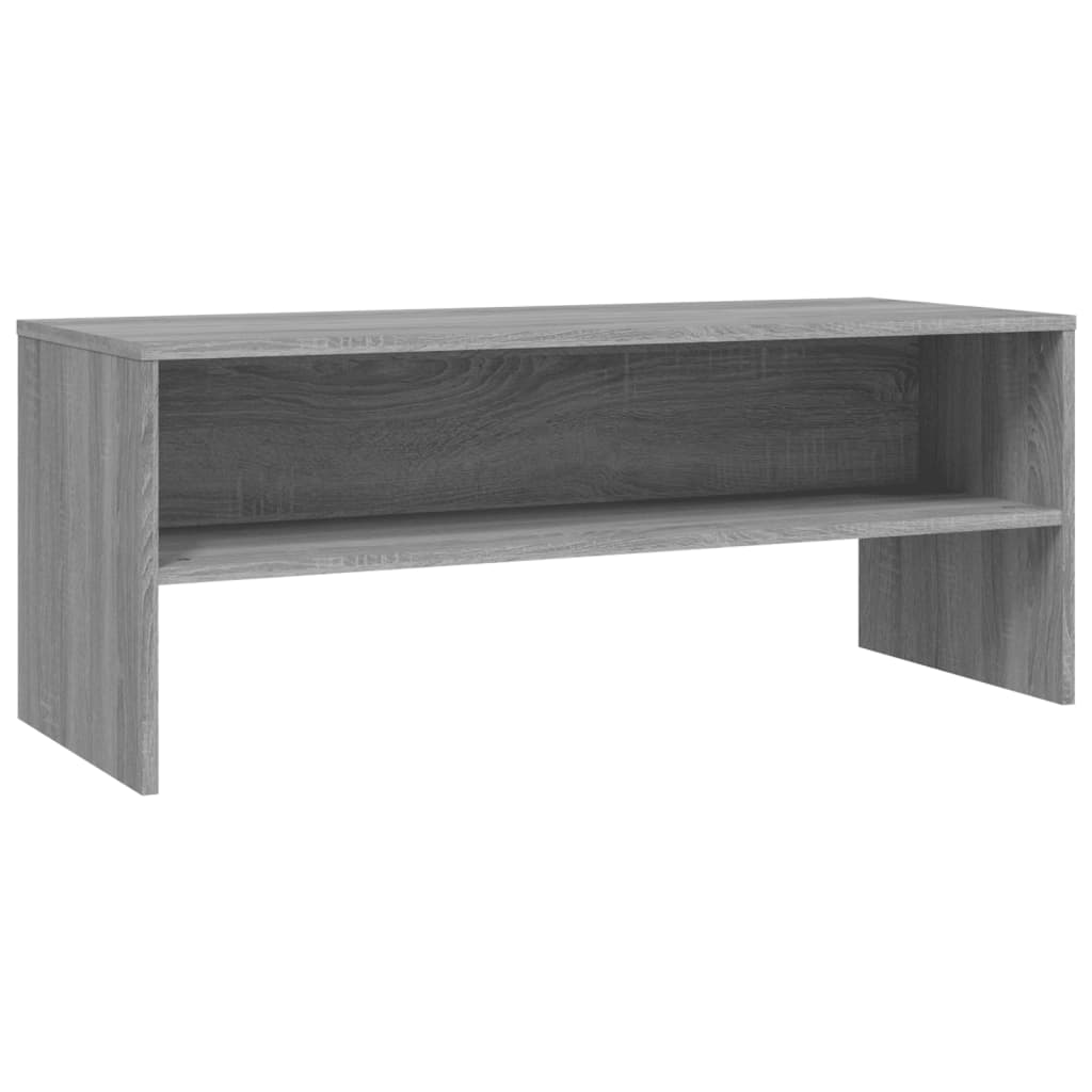 Tv Skříňka Šedá Sonoma 100 X 40 X 40 Cm Kompozitní Dřevo
