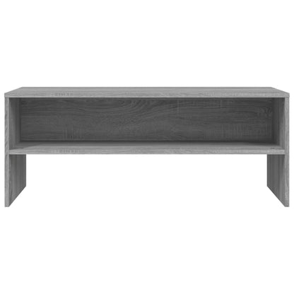 Tv Skříňka Šedá Sonoma 100 X 40 X 40 Cm Kompozitní Dřevo