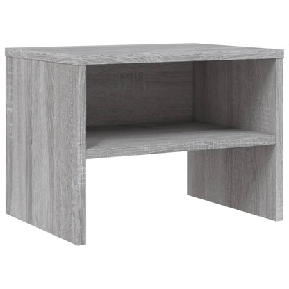 Noční Stolky 2 Ks Šedé Sonoma 40 X 30 X 30 Cm Kompozitní Dřevo