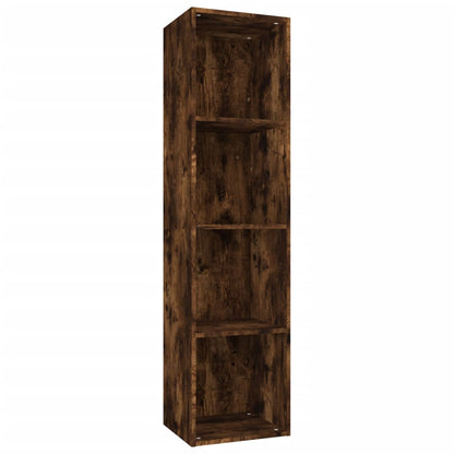 Knihovna / Tv Skříňka Kouřový Dub 36X30X143 Cm Kompozitní Dřevo Přírodní
