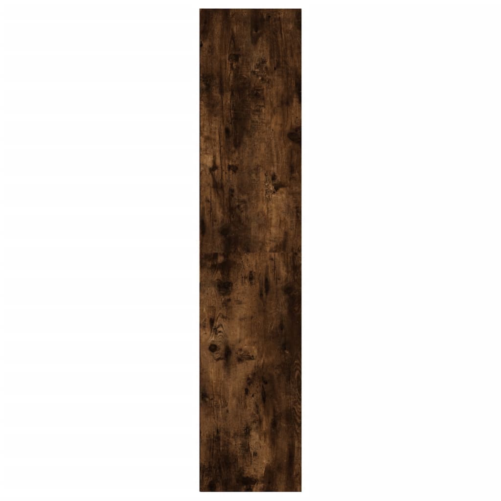 Knihovna / Tv Skříňka Kouřový Dub 36X30X143 Cm Kompozitní Dřevo Přírodní