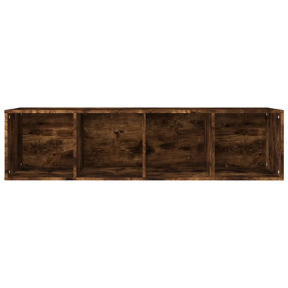 Knihovna / Tv Skříňka Kouřový Dub 36X30X143 Cm Kompozitní Dřevo Přírodní