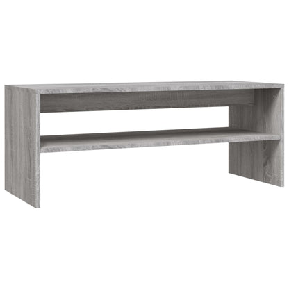 Konferenční Stolek Šedý Sonoma 100X40X40 Cm Kompozitní Dřevo