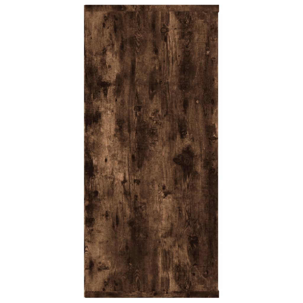 Knihovna/Příborník Kouřový Dub 66 X 30 X 98 Cm Kompozitní Dřevo