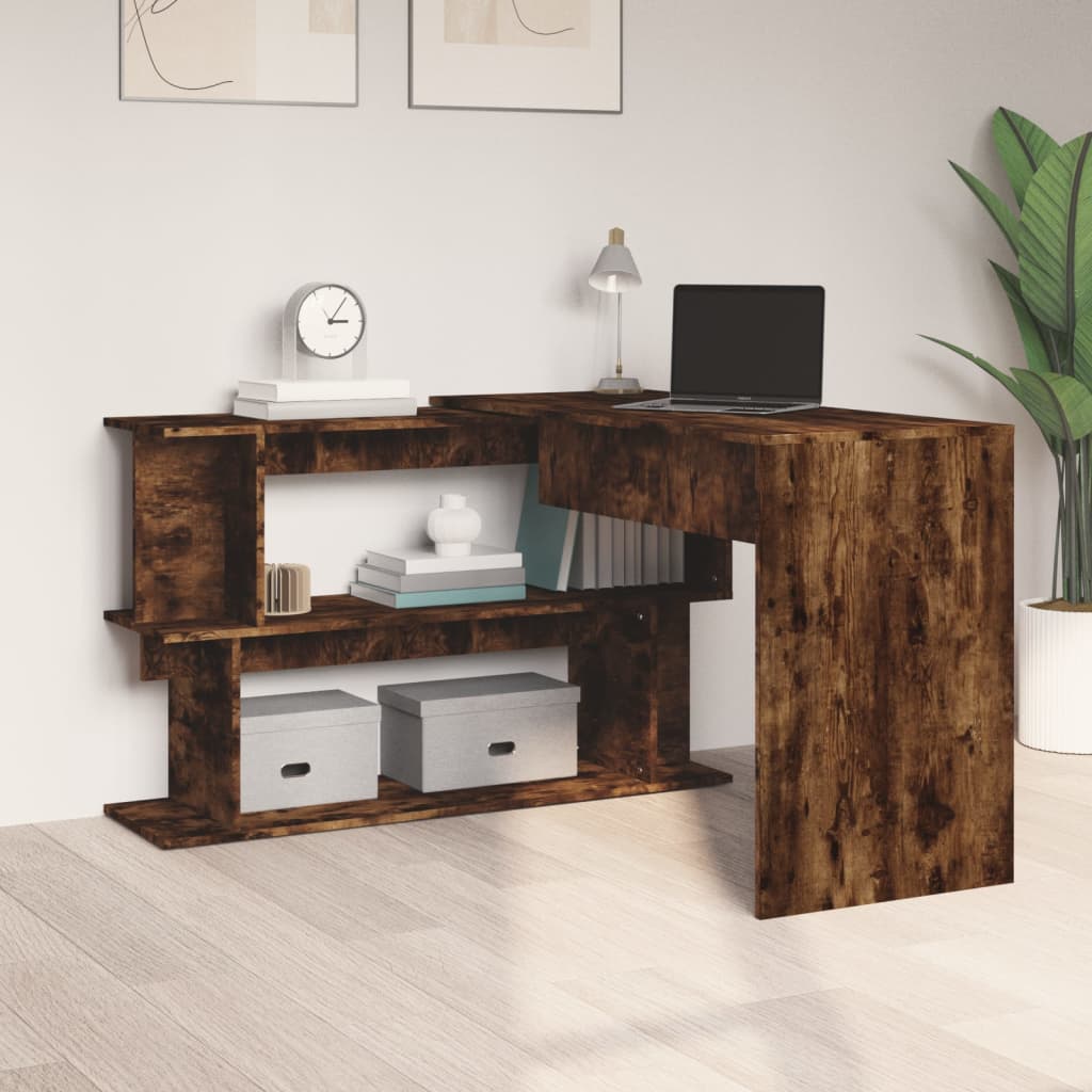 Rohový Psací Stůl 200 X 50 X 76 Cm Kompozitní Dřevo