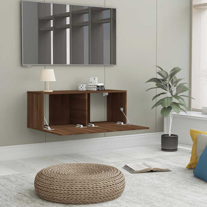 Tv Skříňka 80 X 30 X 30 Cm Kompozitní Dřevo