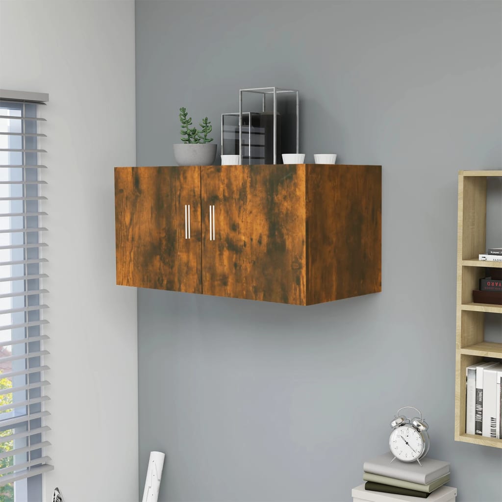 Nástěnná Skříňka Betonově Šedá 80X39X40 Cm Kompozitní Dřevo