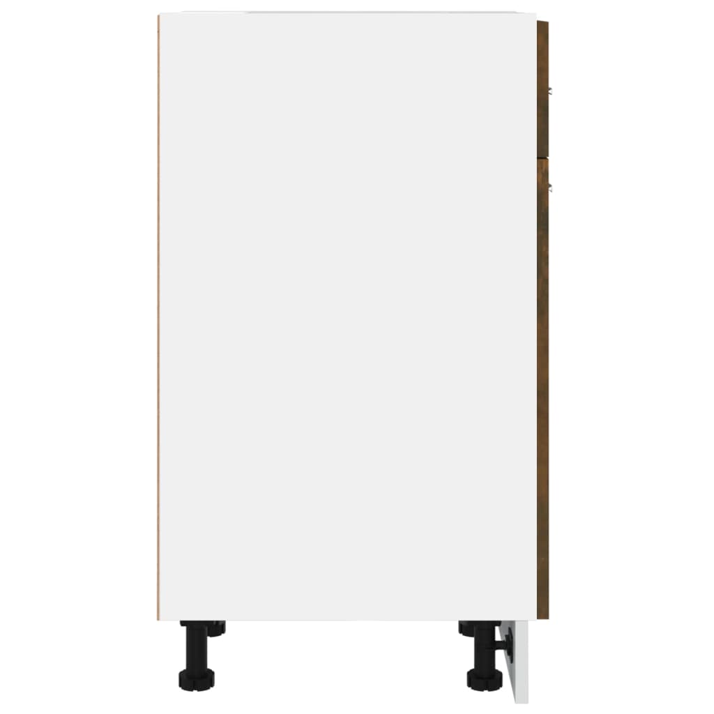 Spodní Skříňka Se Zásuvkou 30X46X81,5 Cm Kompozit Kouřový Dub