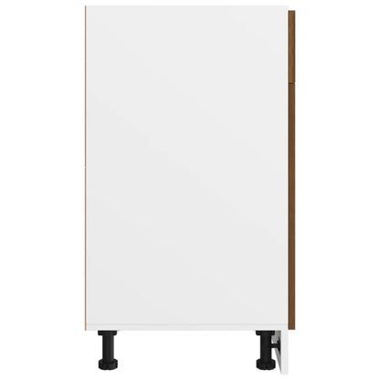 Spodní Skříňka Se Zásuvkou 40 X 46 X 81,5 Cm Kompozit Hnědý Dub