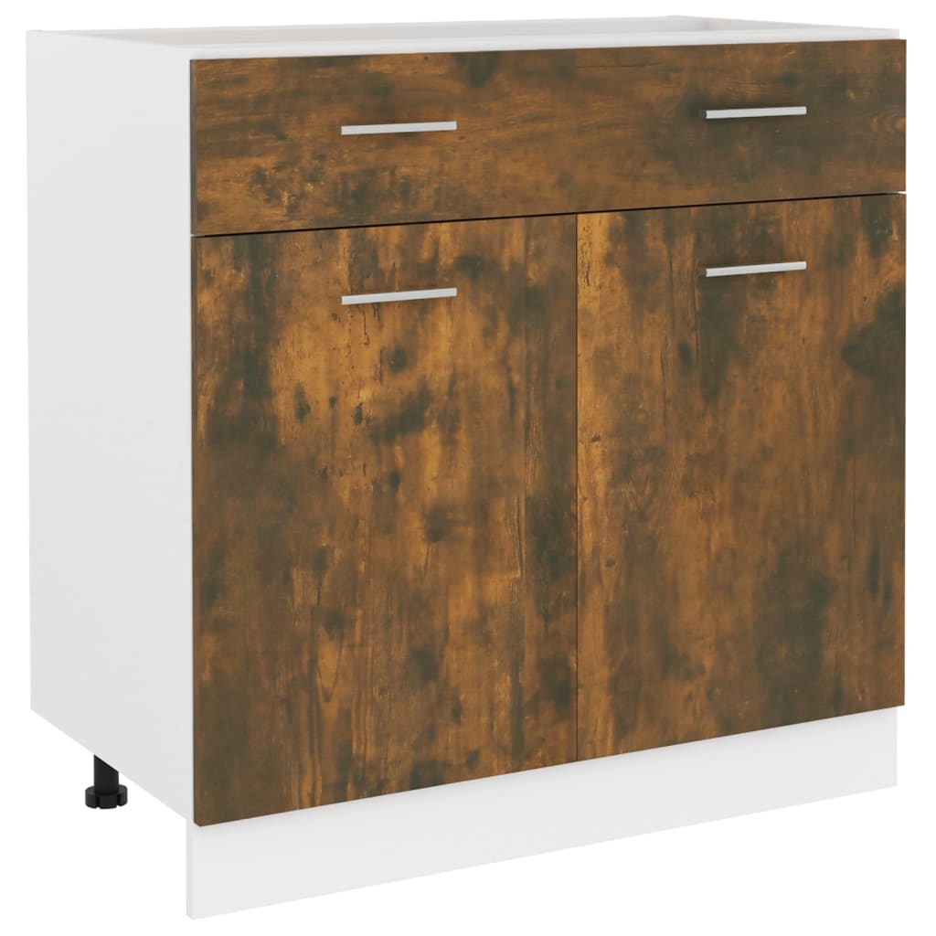 Spodní Skříňka Se Zásuvkou Lyon 80X46X81,5 Cm Kouřový Dub