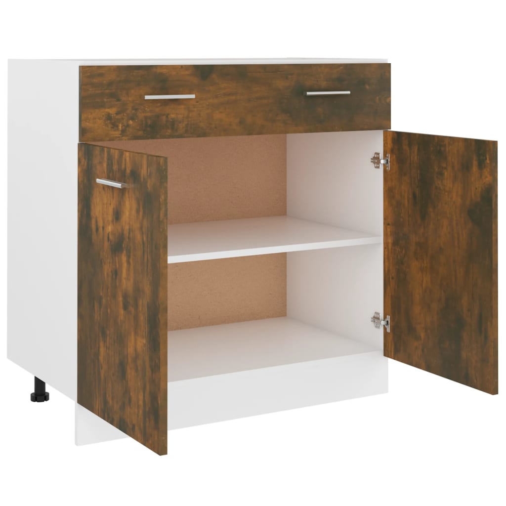 Spodní Skříňka Se Zásuvkou Lyon 80X46X81,5 Cm Kouřový Dub