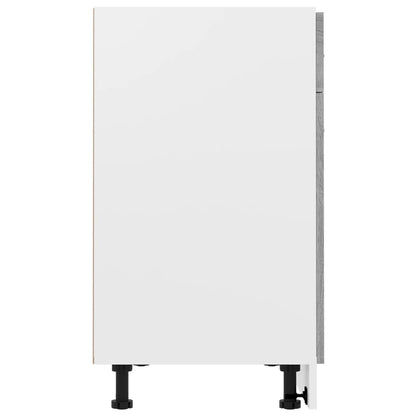 Spodní Skříňka Se Zásuvkou Lyon Šedá Sonoma 80X46X81,5 Cm Šedá Sonoma