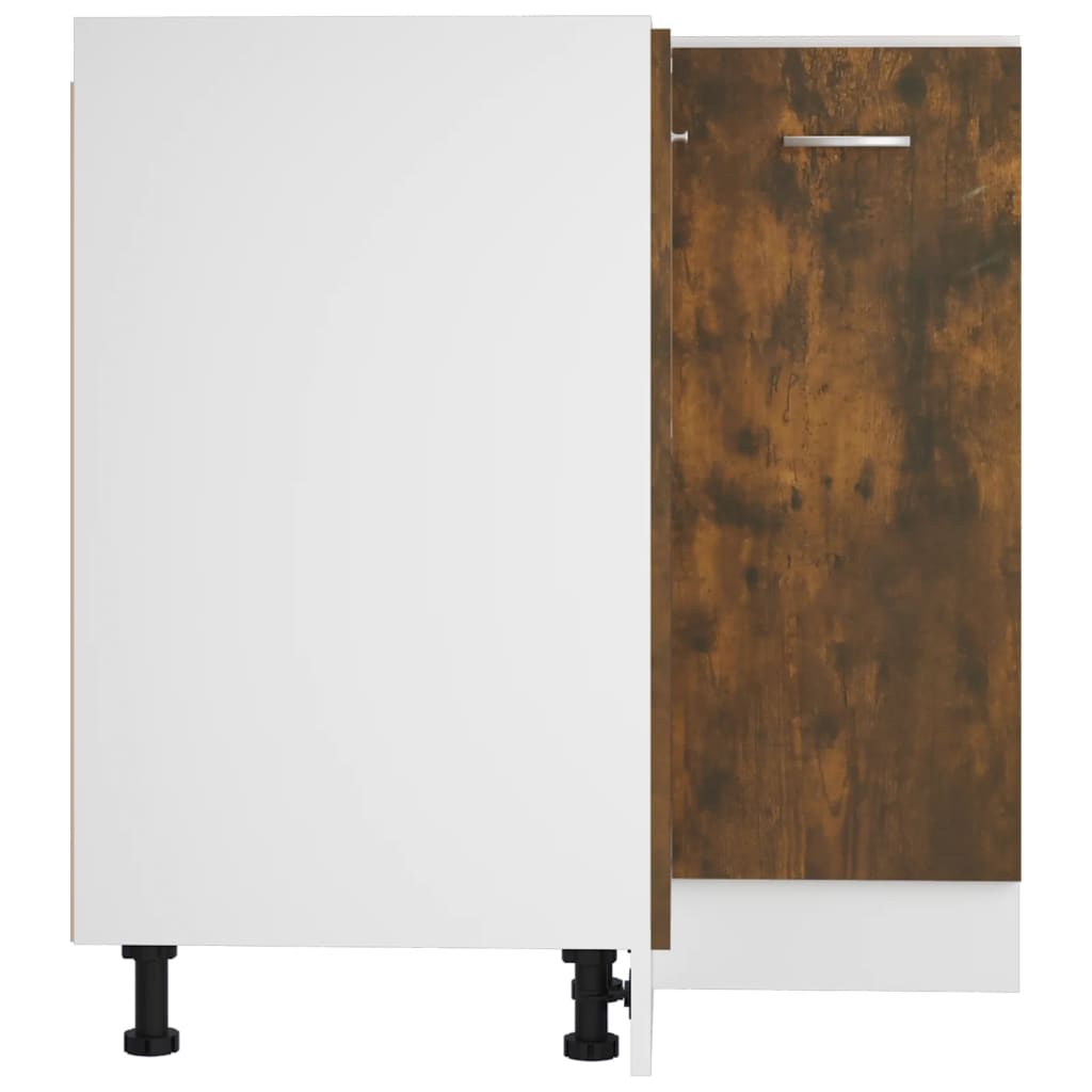 Kuchyňská Skříňka 75,5X75,5X81,5Cm Kompozitní Dřevo Kouřový Dub