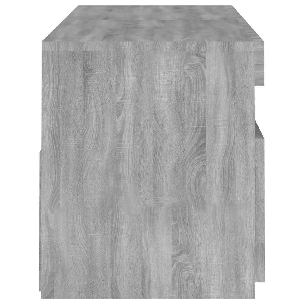 Tv Skříňka S Led Osvětlením Šedá Sonoma 120 X 35 X 40 Cm
