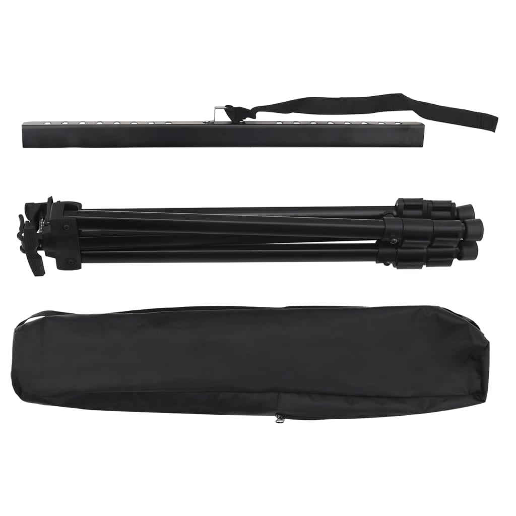 Nastavitelný Výstavní Stojan Černý Kov