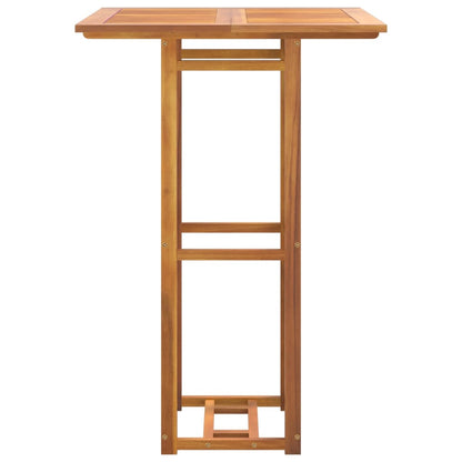 Bistro Stůl 75 X 75 X 110 Cm Masivní Akáciové Dřevo