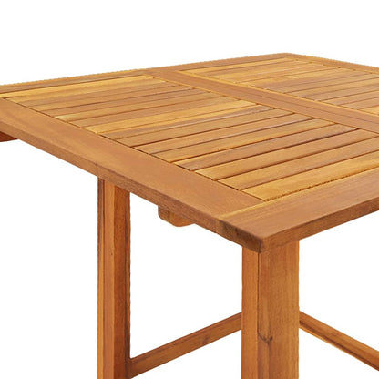 Bistro Stůl 75 X 75 X 110 Cm Masivní Akáciové Dřevo