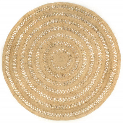 Ručně Vyrobený Koberec Ze Splétané Juty