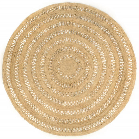 Ručně Vyrobený Koberec Ze Splétané Juty