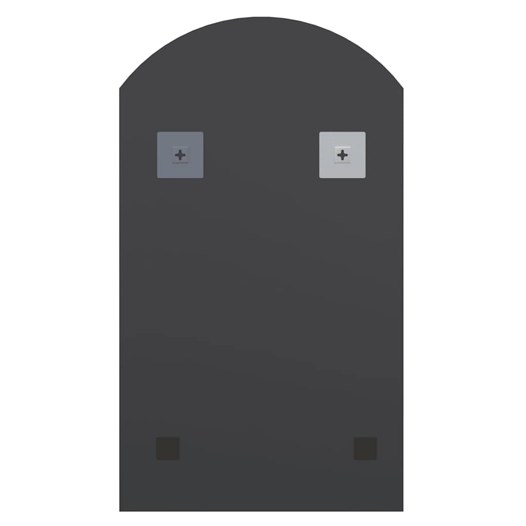 Zrcadlo Světly Sklo Ové Šedá