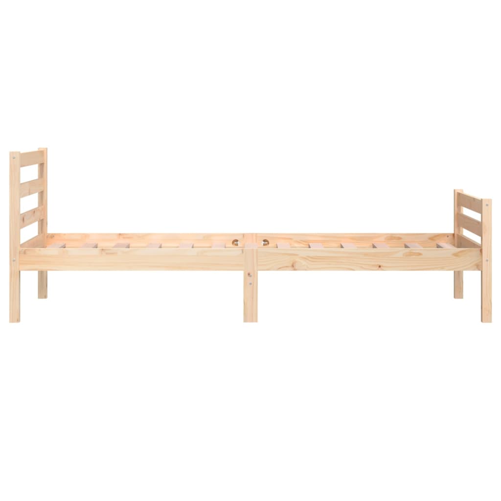 Rám Postele Masivní Dřevo