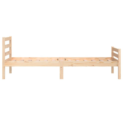 Rám Postele Masivní Dřevo