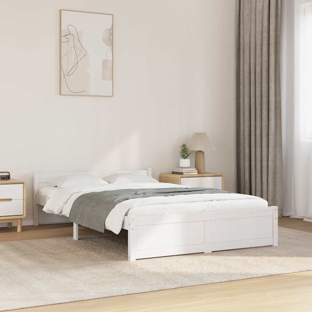 Rám Postele Masivní Dřevo Small Single