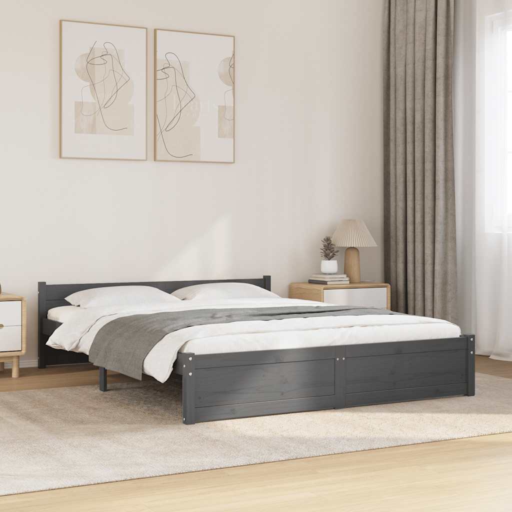 Rám Postele Masivní Dřevo Small Single