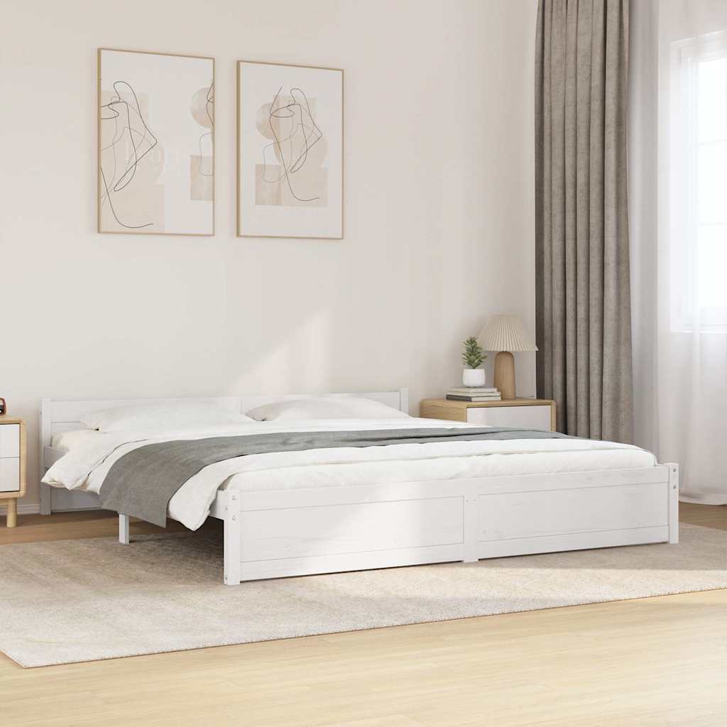 Rám Postele Masivní Dřevo Small Single
