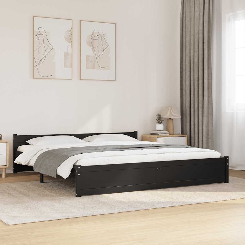 Rám Postele Masivní Dřevo Small Single