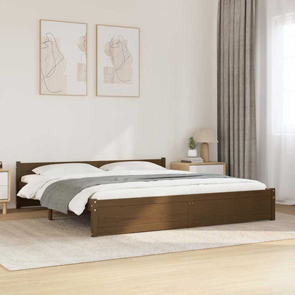Rám Postele Masivní Dřevo Small Single