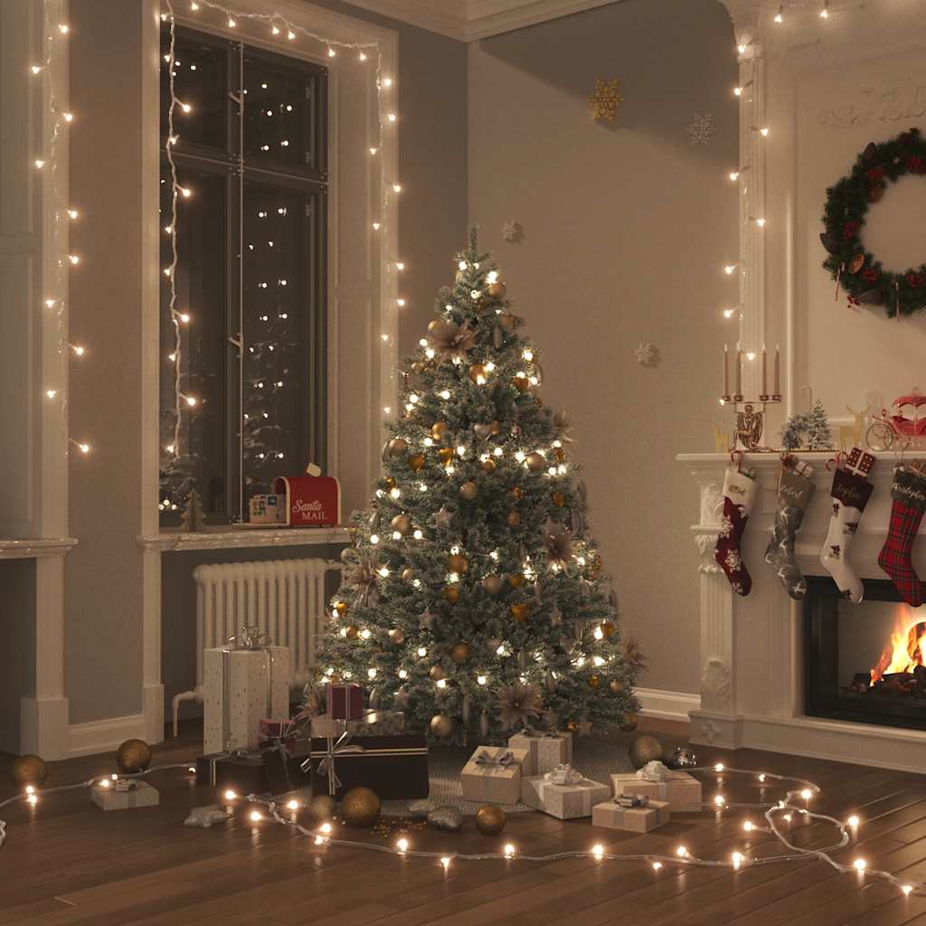 Světelný Led Řetěz S 1 000 Led Diodami Teplý Bílý Pvc
