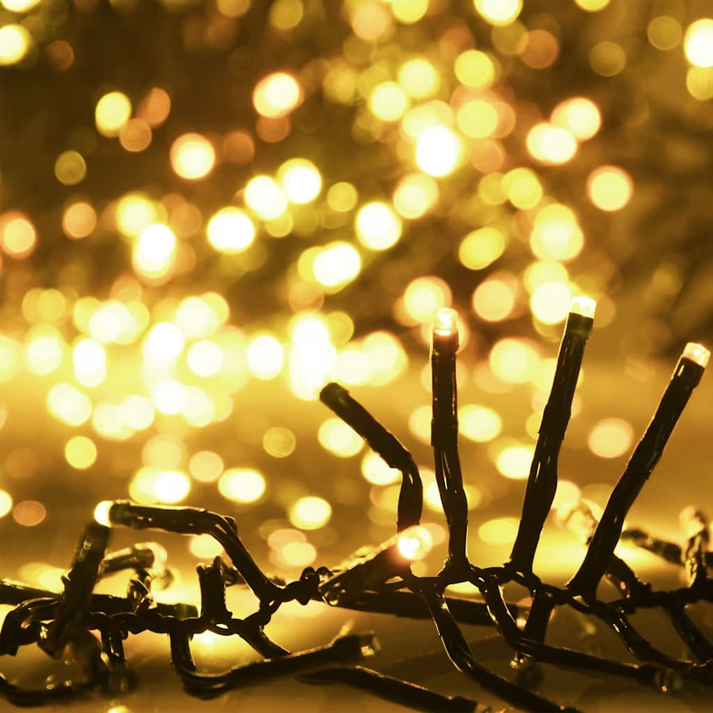 Světelný Led Řetěz Trs S 1 000 Led Diodami Teplý Bílý Pvc