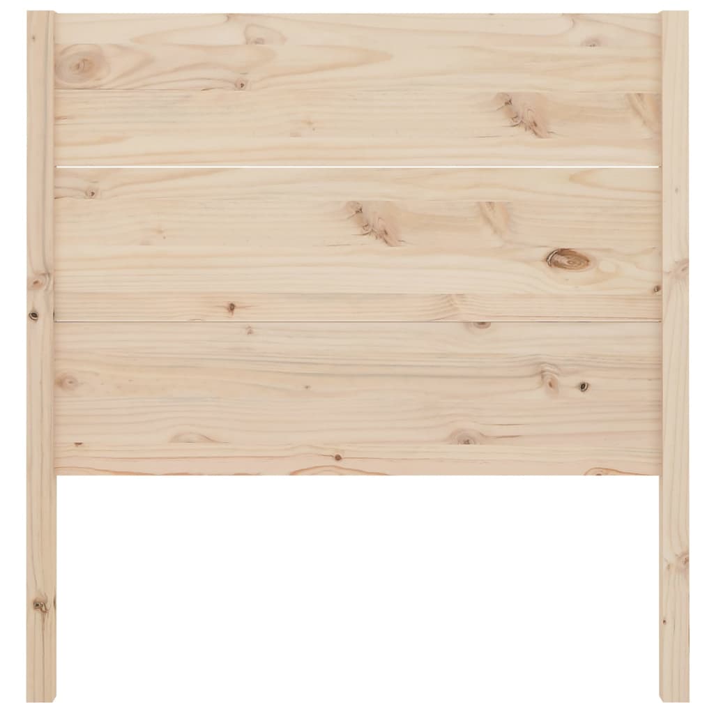 Čelo Postele 81 X 4 X 100 Cm Masivní Borovice