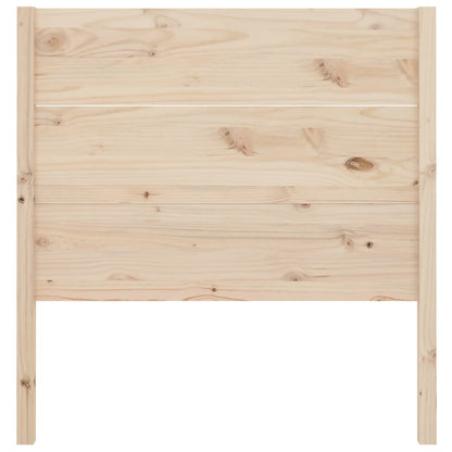 Čelo Postele 81 X 4 X 100 Cm Masivní Borovice