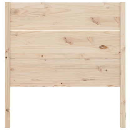 Čelo Postele 96 X 4 X 100 Cm Masivní Borovice