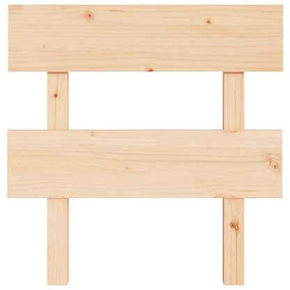 Čelo Postele 78,5 X 3 X 81 Cm Masivní Borovice