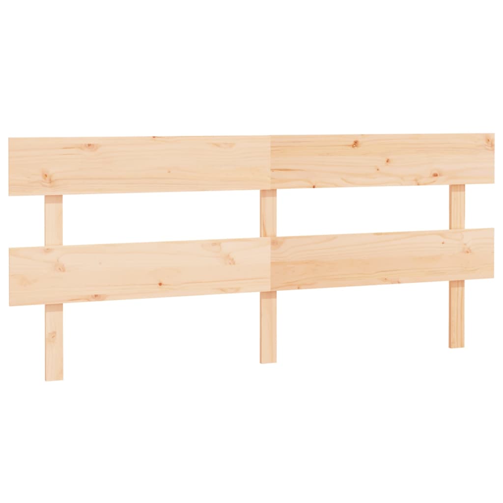 Čelo Postele 204 X 3 X 81 Cm Masivní Borovice