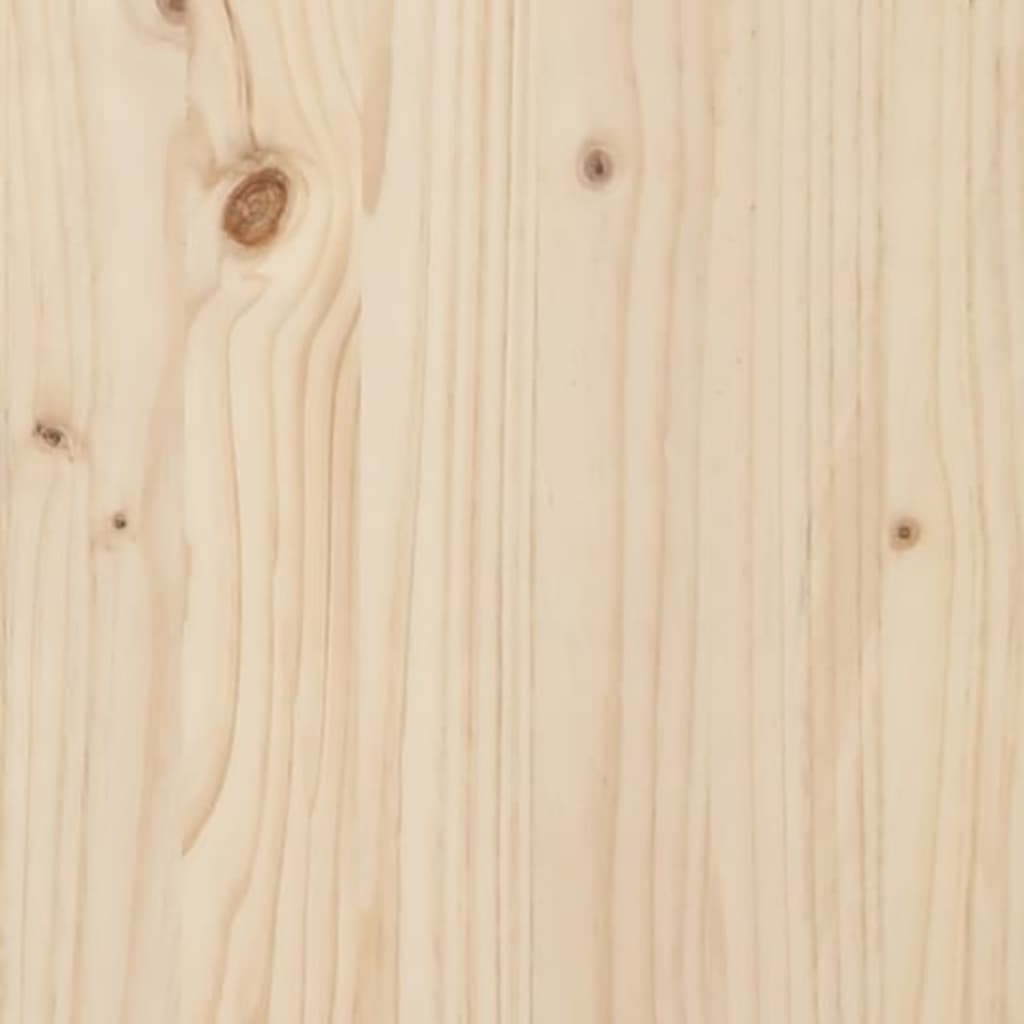 Čelo Postele 163,5 X 3 X 81 Cm Masivní Borovice