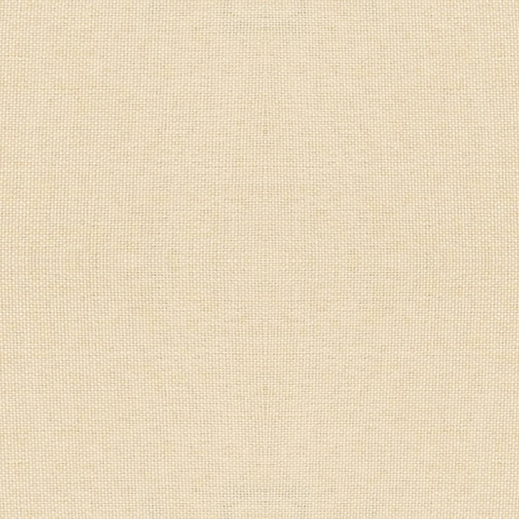 Otočné Jídelní Židle 2 Ks Krémové Textil