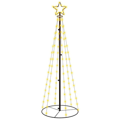 Vánoční Stromek Kužel 108 Teplých Bílých Led Diod 70 X 180 Cm