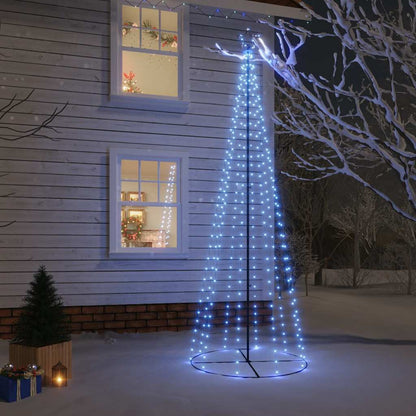 Vánoční Stromek Kužel 108 Teplých Bílých Led Diod 70 X 180 Cm