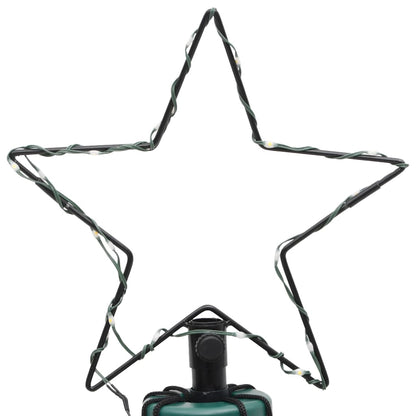 Vánoční Strom S Hrotem 310 Teple Bílých Led Diod 300 Cm