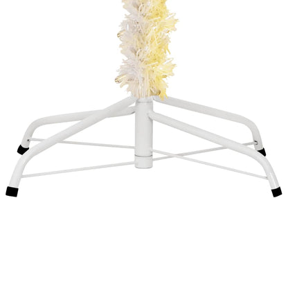 Umělý Vánoční Stromek S Duhovým Jehličím Bílý 180 Cm Pvc