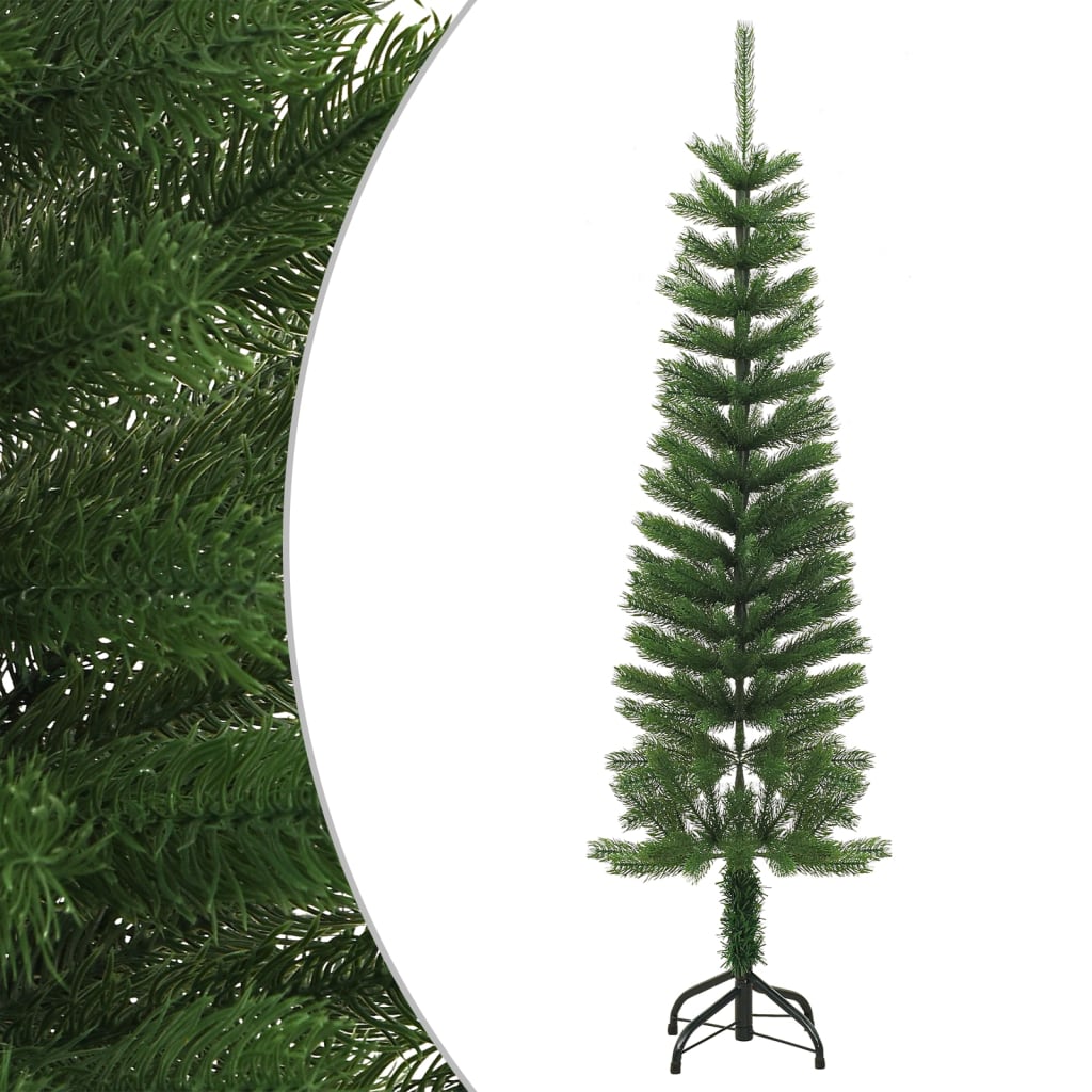 Umělý Úzký Vánoční Stromek Se Stojanem 240 Cm Pe