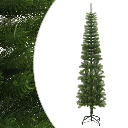 Umělý Úzký Vánoční Stromek Se Stojanem 240 Cm Pe