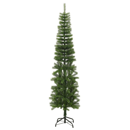 Umělý Úzký Vánoční Stromek Se Stojanem 240 Cm Pe