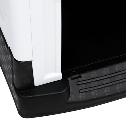 Psí Bouda Šedá 57 X 68 X 66 Cm Polypropylen