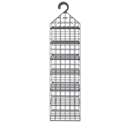 Závěsné Organizéry Do Šatní Skříně Se 7 Policemi 2 Ks