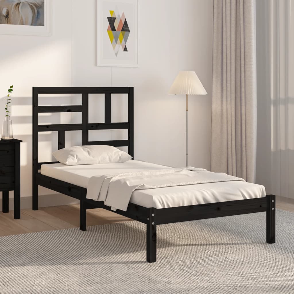 Rám Postele Masivní Dřevo Small Single